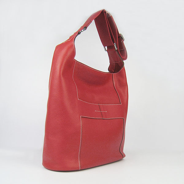 Knockoff Hermes Good News H Women Shoulder Bag Red H2801 - Click Image to Close